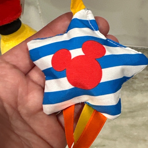 Disney Baby Classic MICKEY MOUSE On the Go Activity Toy TEETHER Plush - Picture 6 of 9